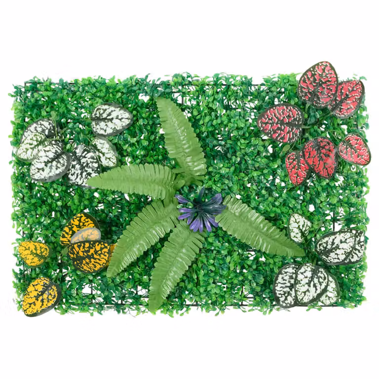 Recinzione Piante Artificiali 24 pz Verde 40x60 cm