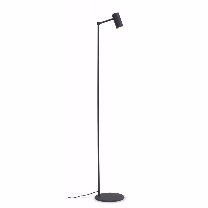 si tratta di RoMi - Lampada da terra Montreux - Nero - 22x22x133cm per il soggiorno, camera da letto