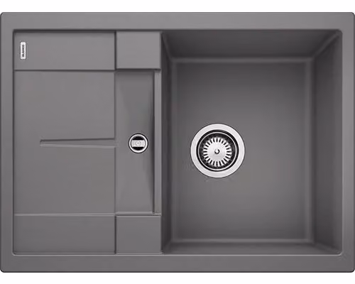 Lavello in granito Blanco Metra 45 S Compact Grey