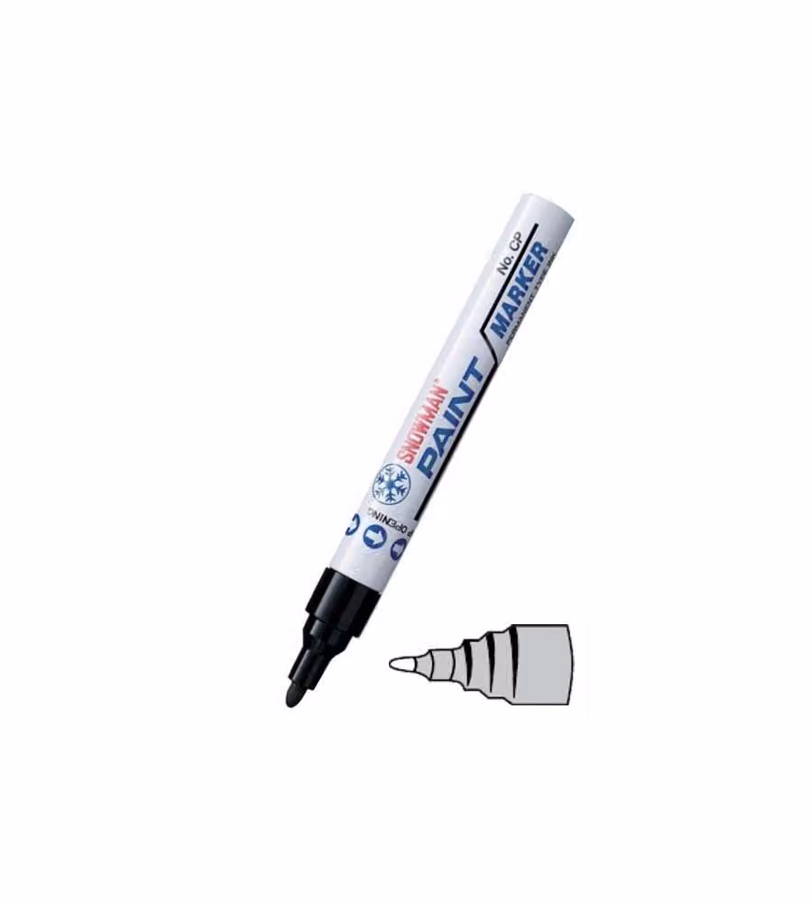 Pennarello Paint Marker Blu                Snowman