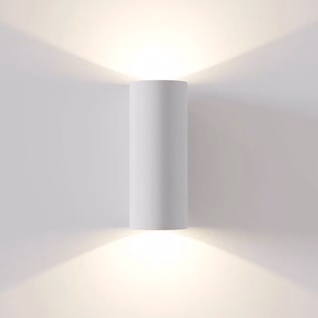 Lampada da parete e da soffitto Ceiling & Wall Parma in ceramica bianca GIORDANOSHOP con tecnologia LED e attacco GU10 – 1