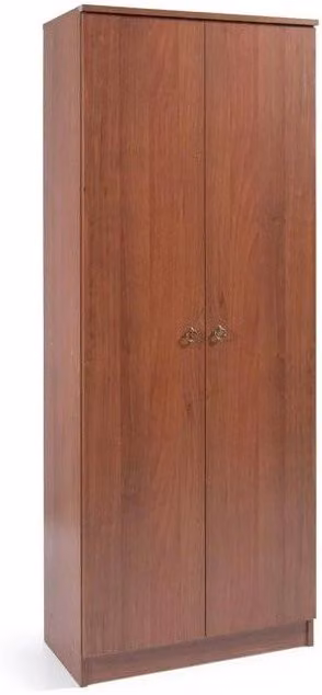 Armadio scarpiera multiuso Noce Antico legno nobilitato 2 ante h182x71x38