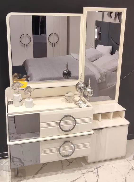 Schminkkonsole Konsole Kosmetiktisch Beauty-Tisch Schminkkommode Frisiertisch
