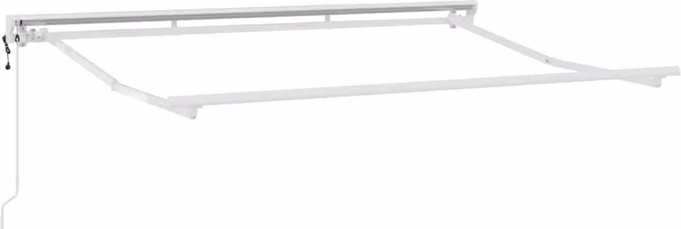 Struttura della tenda Regolabile Bianco 3 x 2 m Acciaio