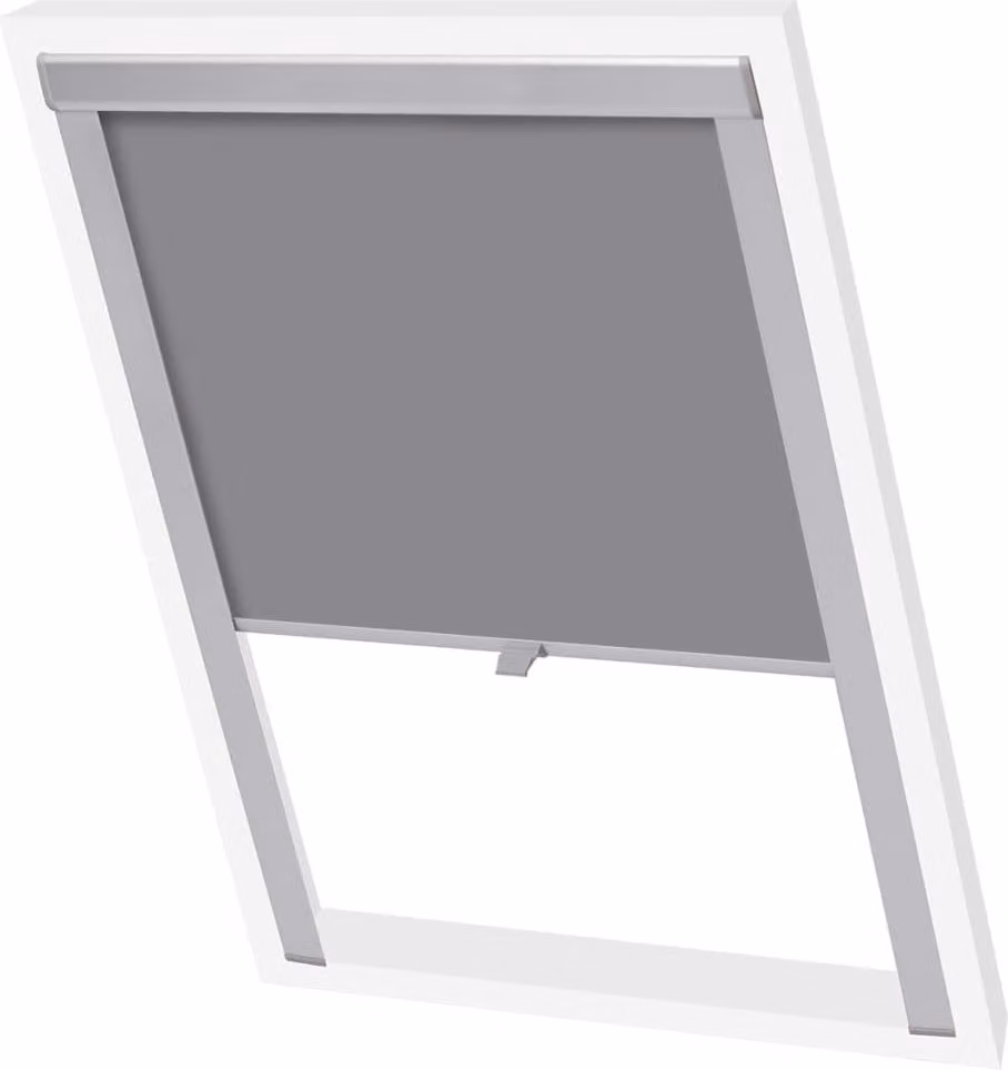 vidaXL Tenda a rullo oscurante grigio SK08