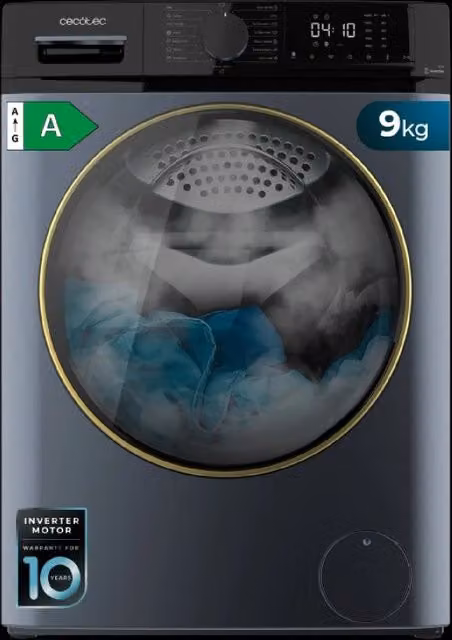 Lavatrice Cecotec Bolero DressCode 9610 Inverter Frontale Blue 9 kg