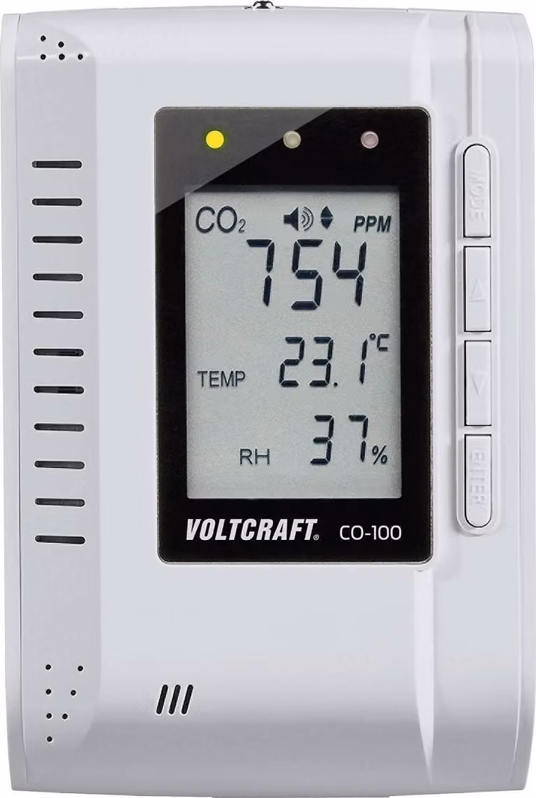 Voltcraft CO-100 Raumluft-Messgerät mit Datenlogger-Funktion (CO-100)