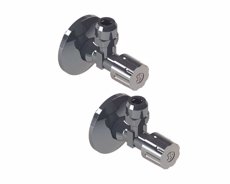 Vannes d'angle TECEone, chromées, 9820464, 9820464