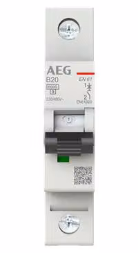 Interruttore automatico AEG Elfaplus 6kA B20A 1P (2CDS251088R0205)