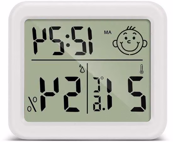 Termometro da interno con indicatore di umidità - Sensore interno - Stazione meteorologica per la casa