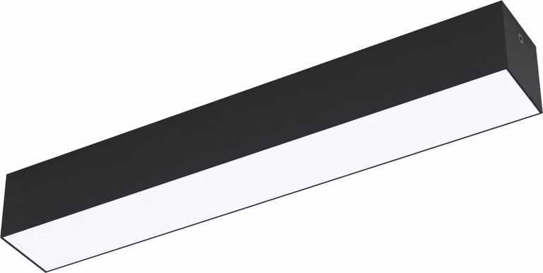 Plafoniera Piccola Esterno Moderna Salitta Alluminio Nero Policarbonato Bianco Led