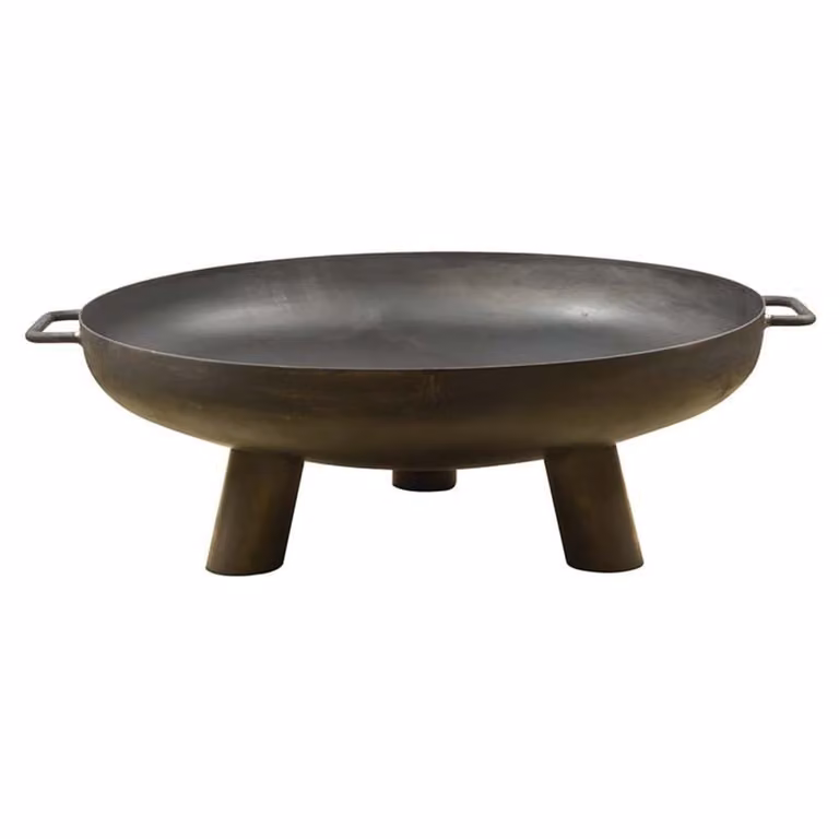 Esschert Design ciotola per fuoco in acciaio 70 cm; FF242