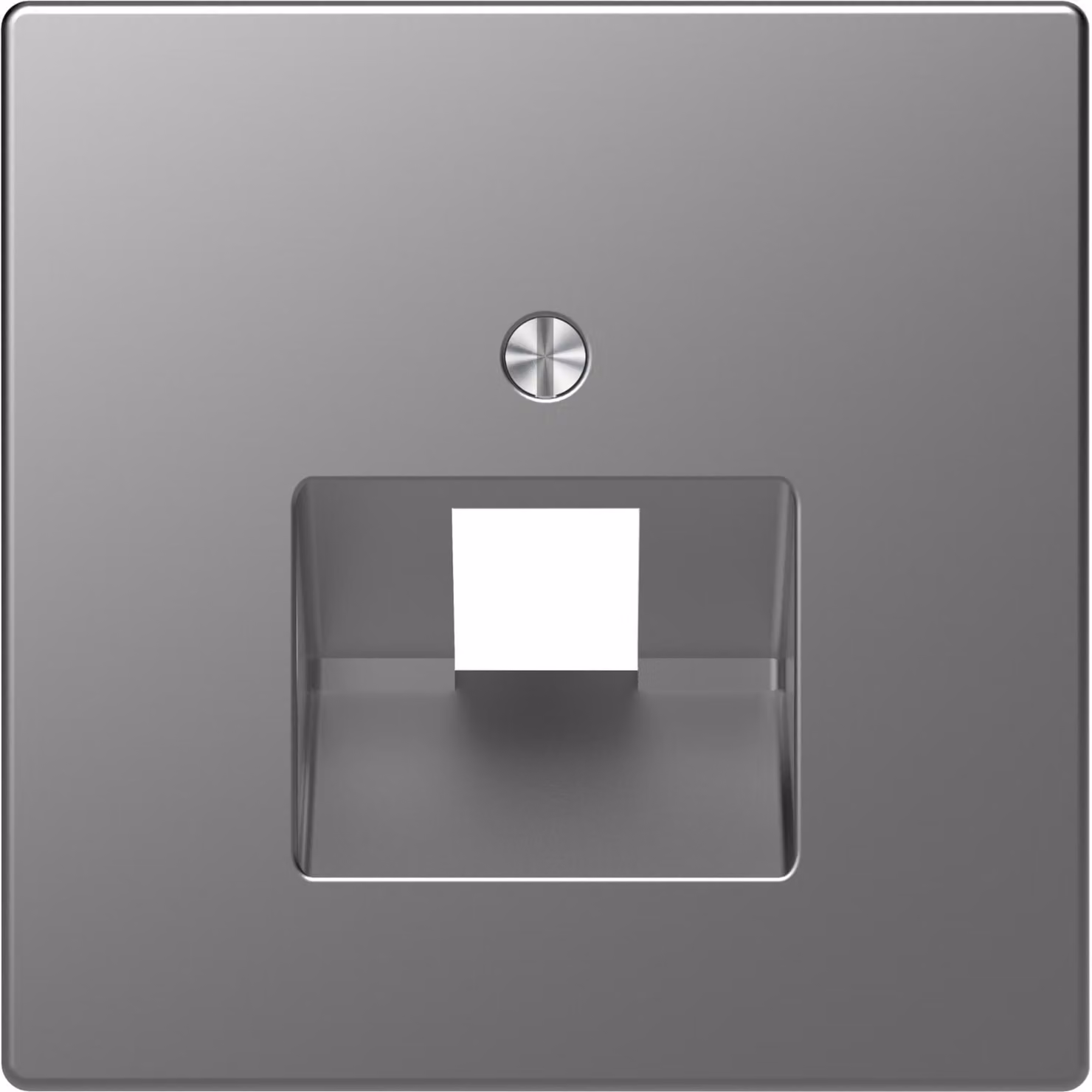 Merten MEG4521-6036 Coperchio per piastra centrale per inserto UAE 1g D-Life acciaio inox laccato