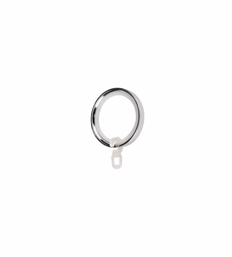 Anello Tenda in metallo Cromato