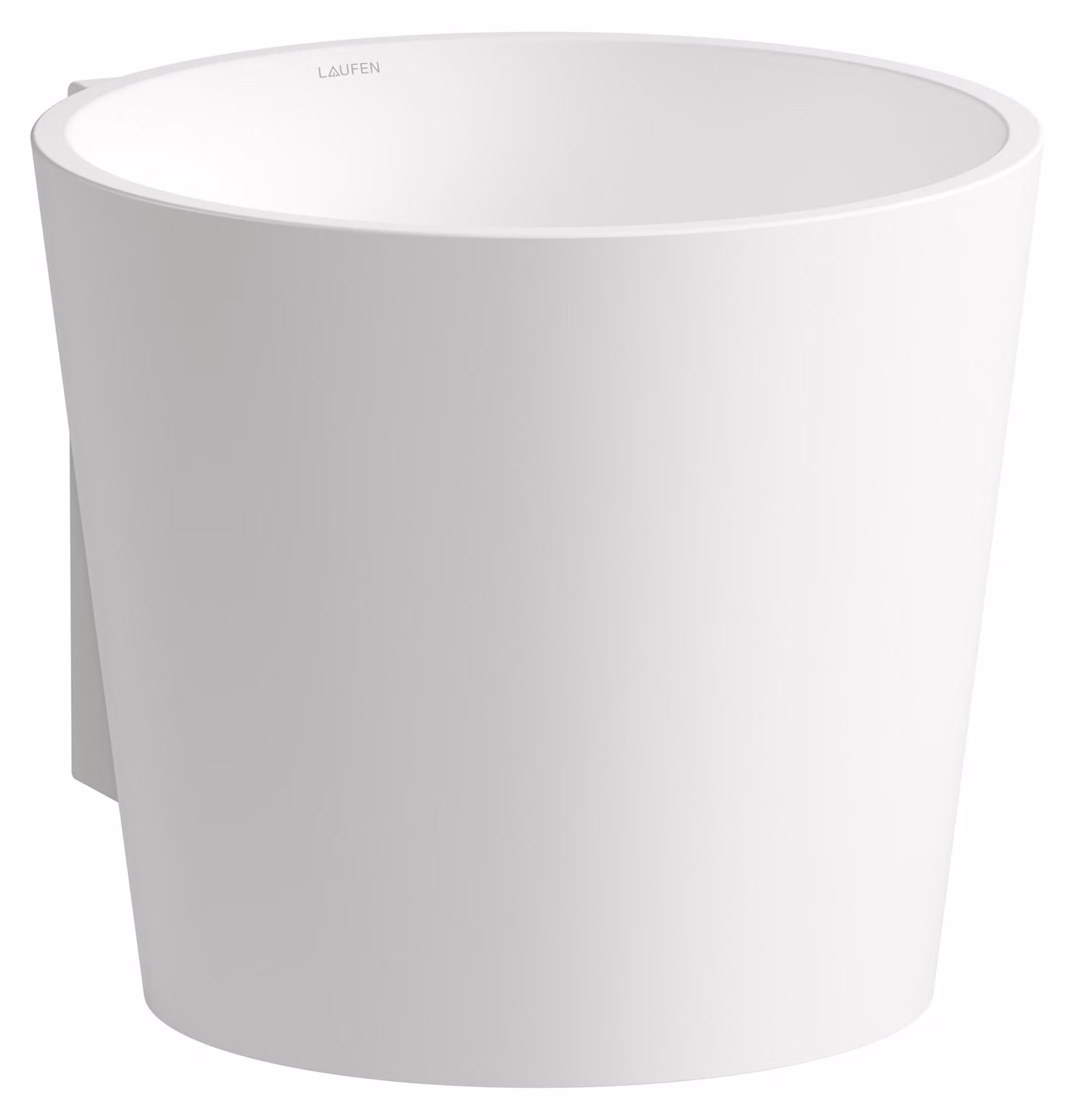 LAUFEN SCOPIO lavabo, avec fixation murale, rond, 1 trou pour robinet, sans trop-plein, 400x500x350mm, H510CO47571111, H510CO47571111