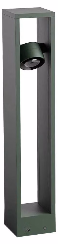 Redo Outdoor XROCK ST – diametro 11, altezza 60 cm, 9W – verde scuro, 3000K