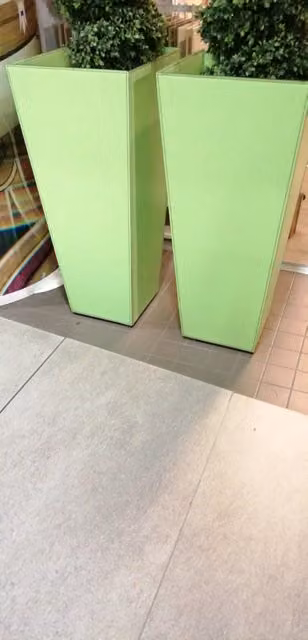 Bongo Portavaso 40X90 Cuoio Verde - Cattelan