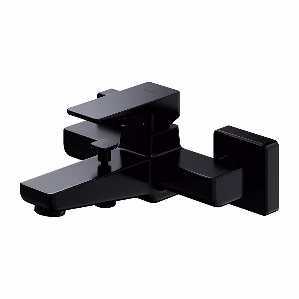 Miscelatore per vasca Omnires PARMA PM7430BL, colore nero opaco