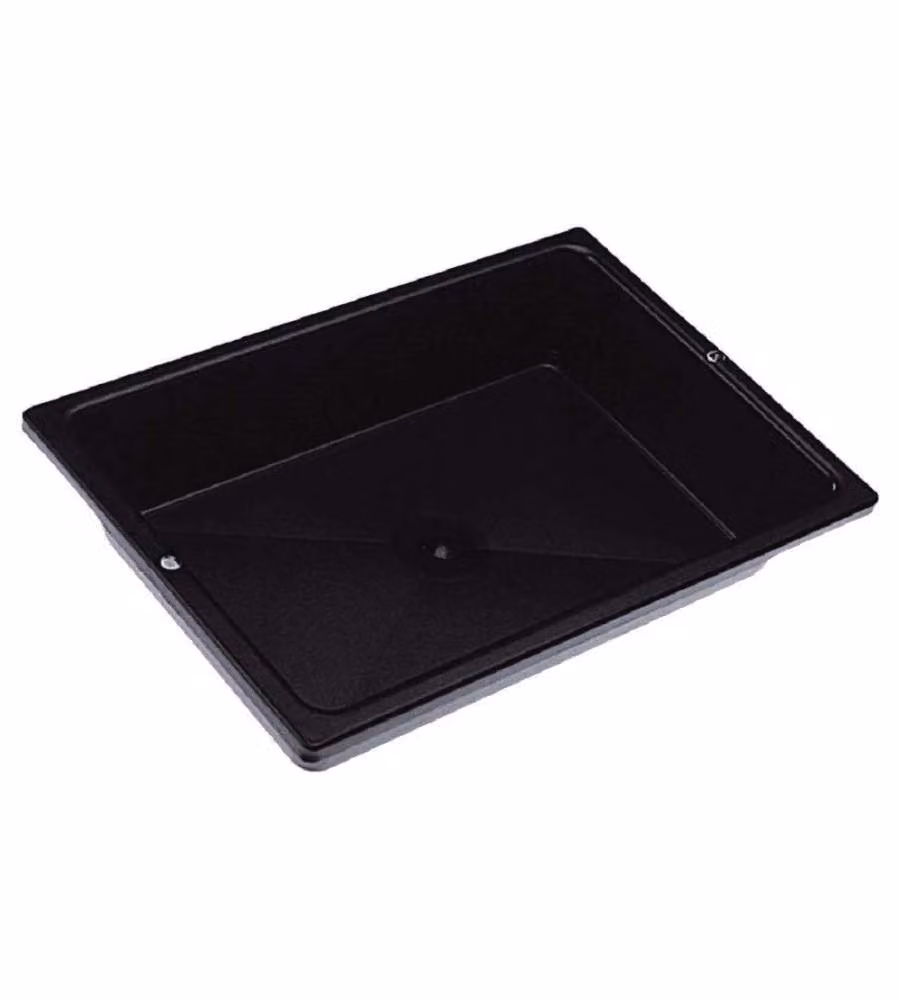 Nespoli Cassoncino Nero Stucco 3 Litri Contenitore Rettangolare Fai Da Te