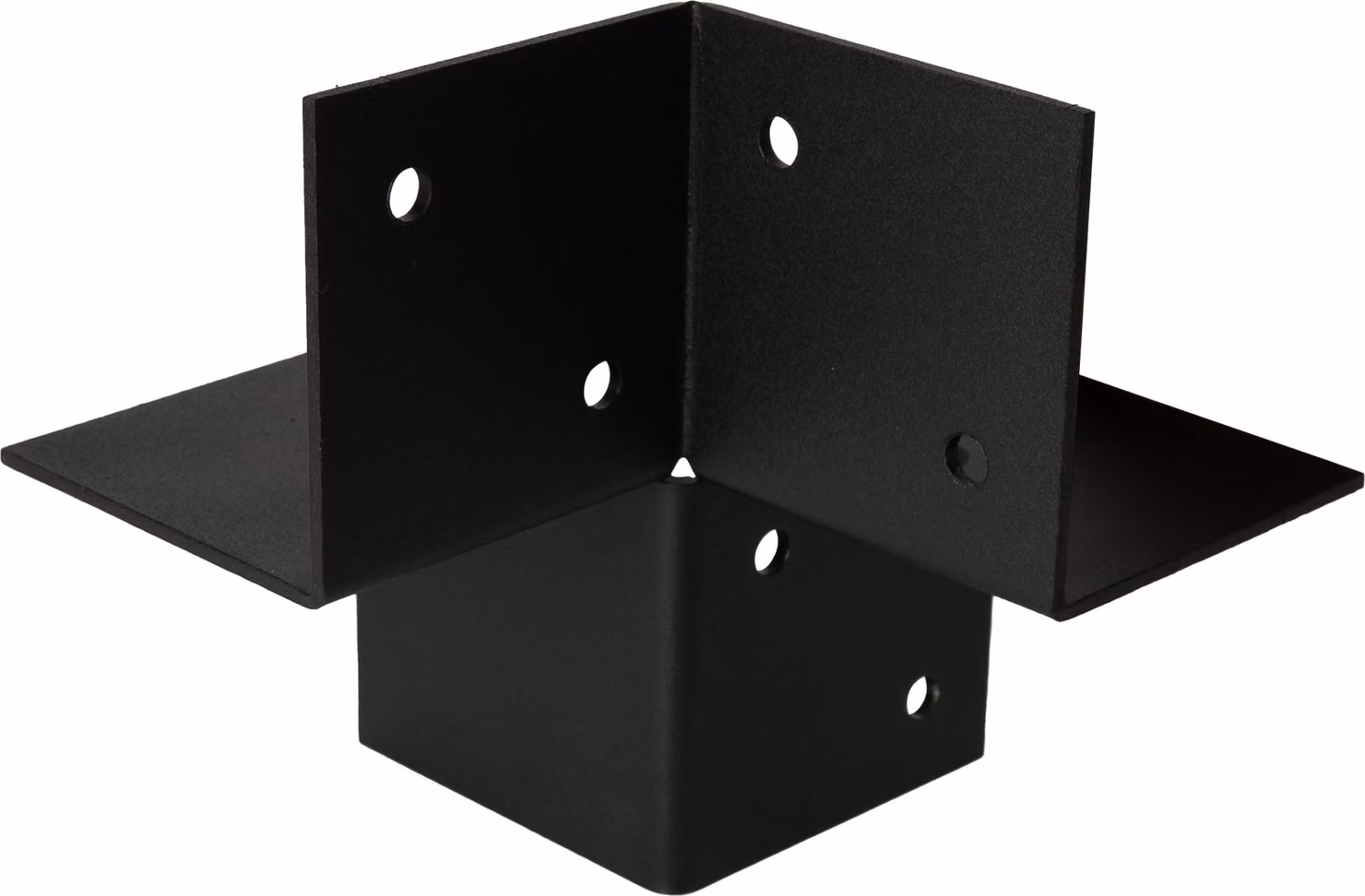 Giunto angolare pergola nero per travi 9 x 9 cm - al pezzo