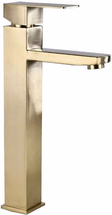 Mexen Emma rubinetto lavabo alto, oro spazzolato - 71910-50