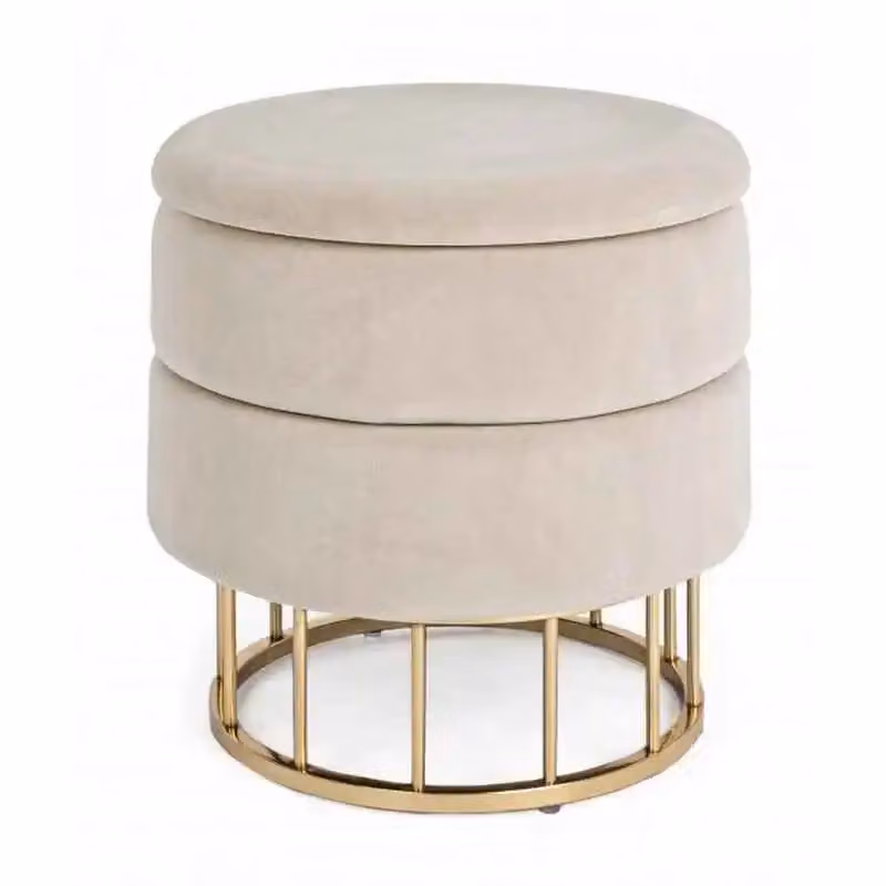 Pouf contenitore PAVLINA beige