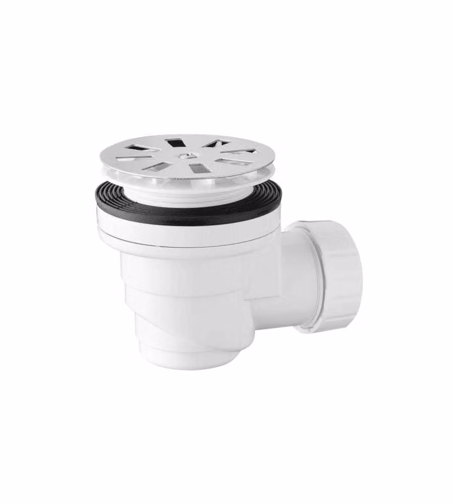 IDRO-BRIC Pozzetto sifonato doccia 80 mm con griglia a margherita