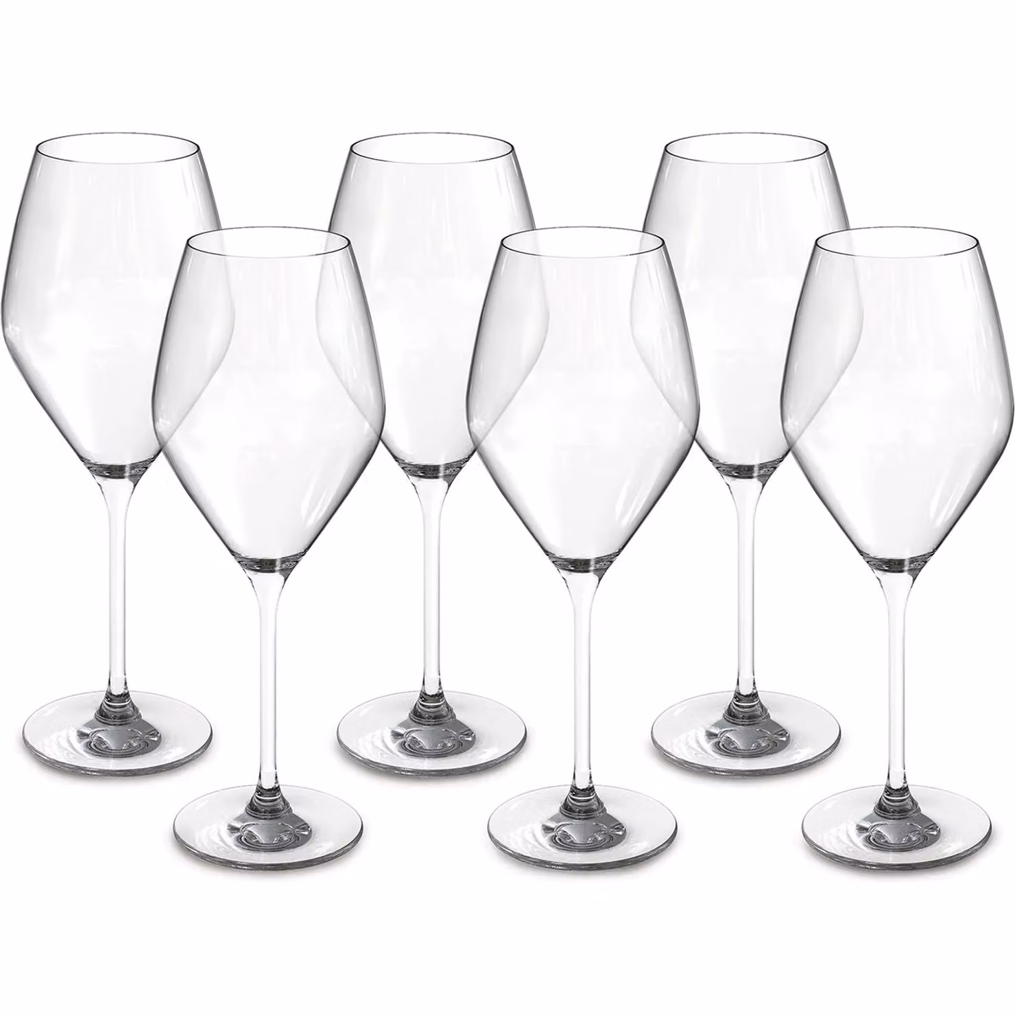 Set di 6 calici da vino Gusto Casa Linea Degustazione in vetro trasparente da 590 ml