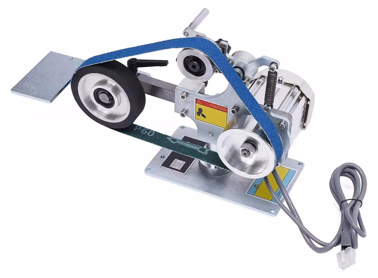 Levigatrice a nastro, funzionalità 2 in 1, potente motore brushless, blu
