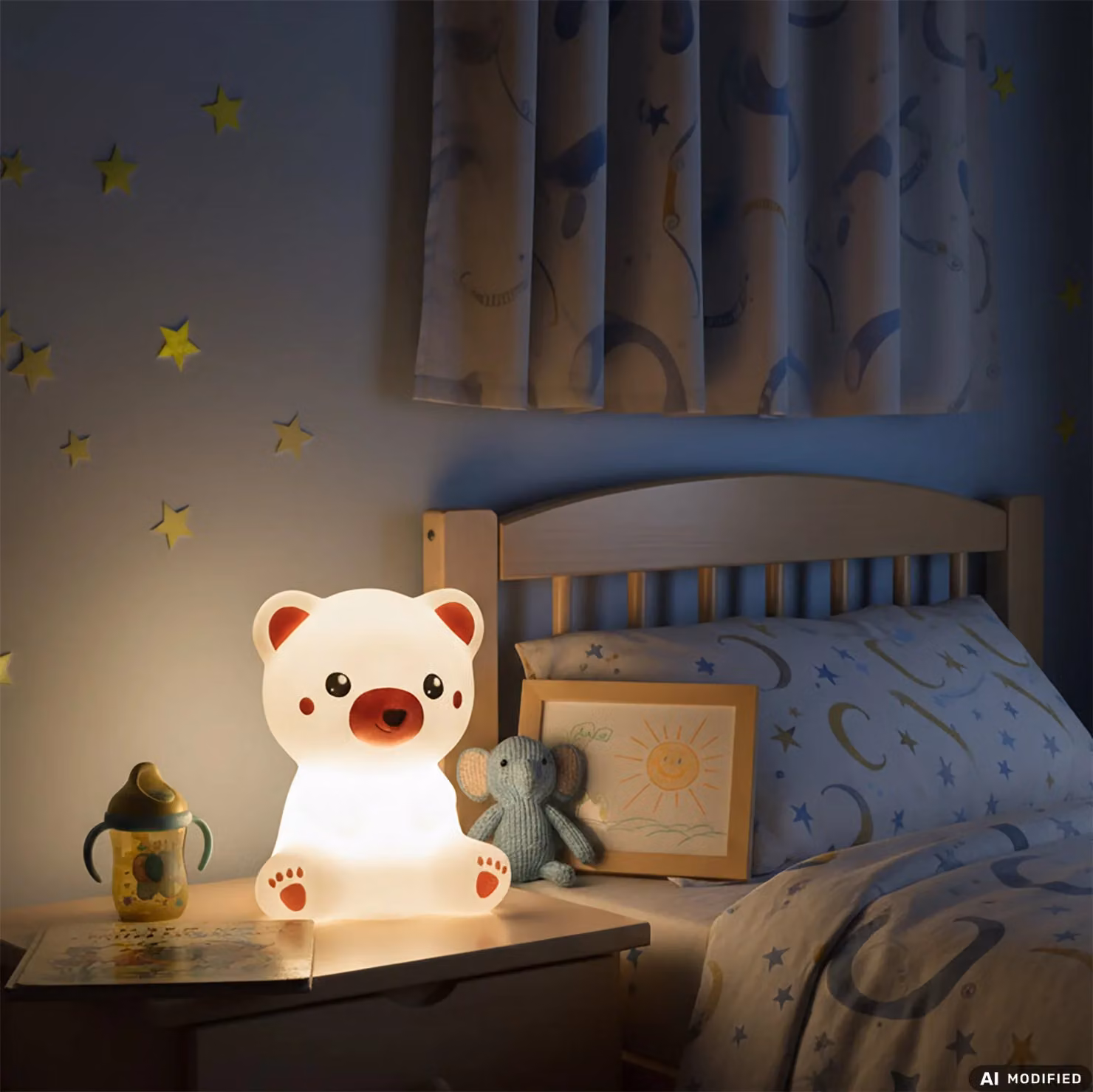 DICTROLUX Lampada LED Light Pets Touch & Squeeze Multicolore per Camera dei Bambini – 2