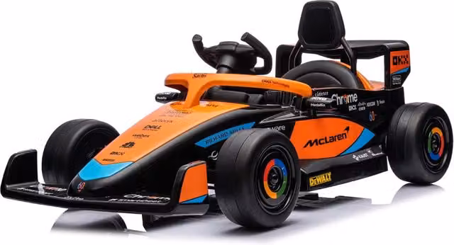 Macchina Elettrica per Bambini Licenza Ufficiale McLaren F1 10,8V 3,1Ah Arancione