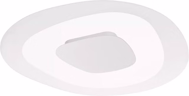 Linea Light Antigua Plafoniera Applique LED Bianca e Trasparente con Luce Up/Down