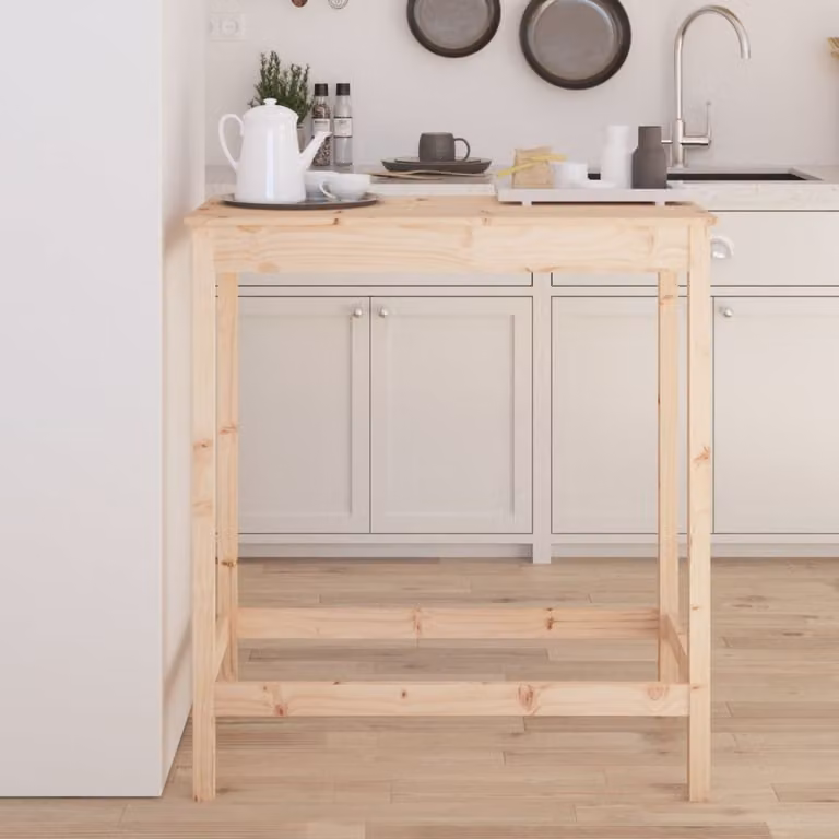 Maison Exclusive - Tavolo da bar 100x50x110 cm in legno massello di pino