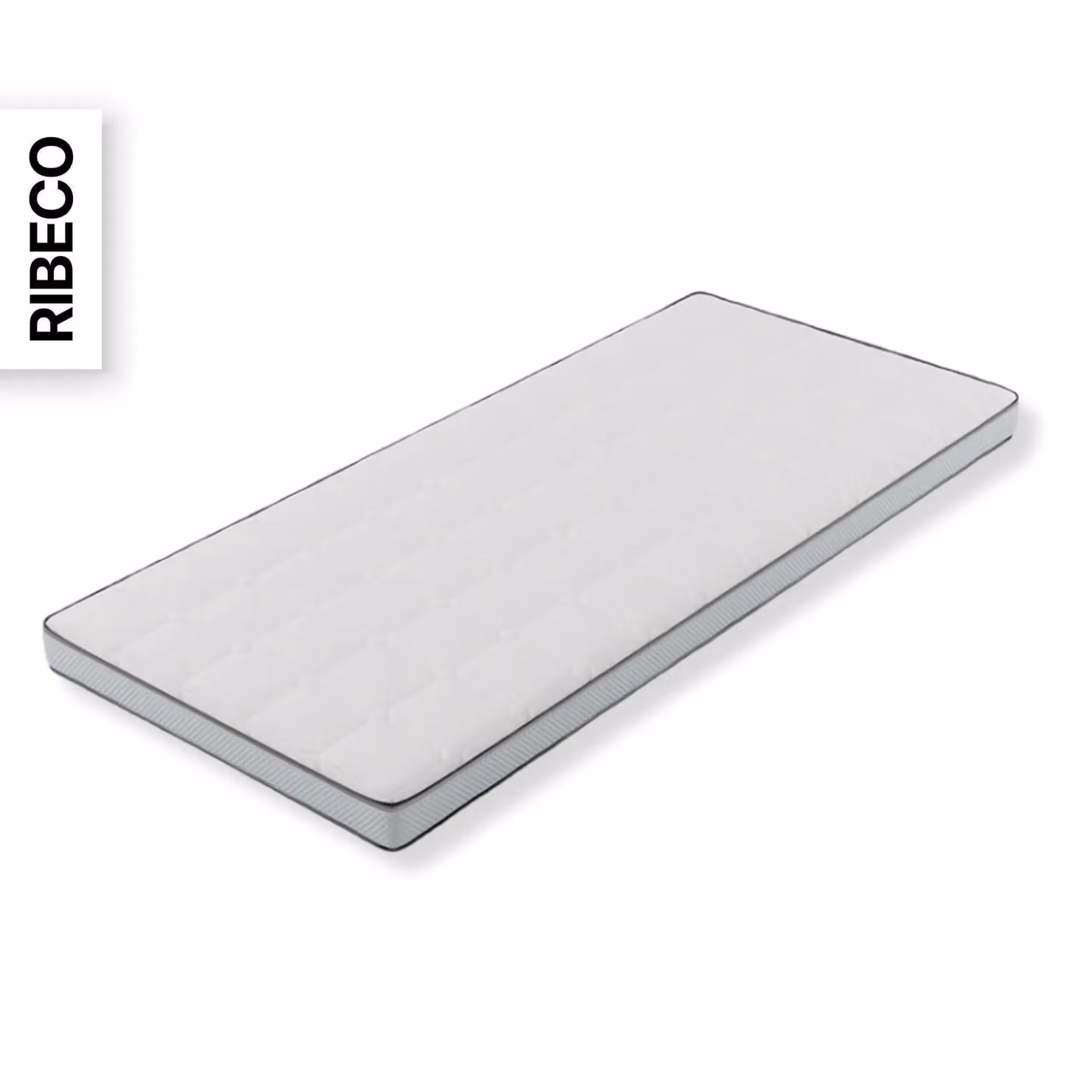 RIBECO GERMANY Coprimaterasso in schiuma gel 160x200 cm, coprimaterasso di alta qualità, schiuma gel traspirante, ottimale distribuzione della pressione, altezza 5 cm