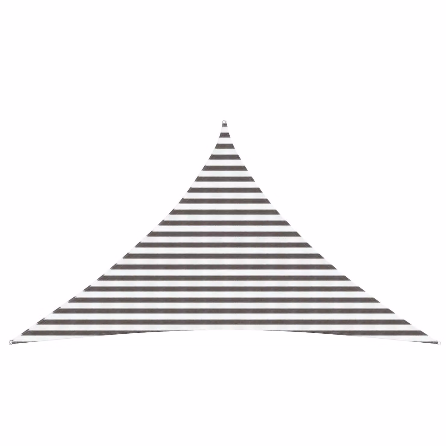 Telo Ombra Triangolare vidaXL in HDPE Multicolore L/P/H: 4 x 4 x 5,8 m