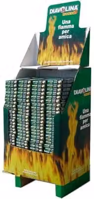 Accendifuoco Diavolina Fuoco Expo Cubetti Green 270 Pezzi