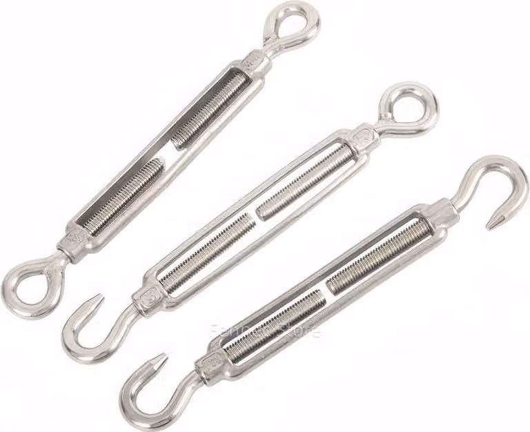 Tenditore per funi metalliche tenditore (occhiello-occhiello in acciaio inox, M10)