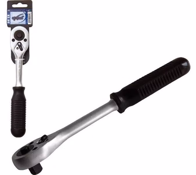Cricchetto, 45 denti, 1/4", L 155mm, CrV