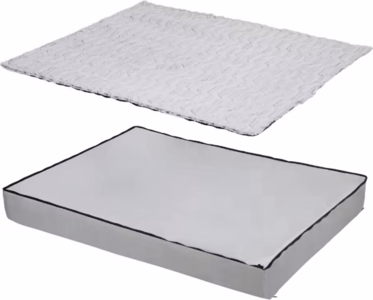 Letti per cani Happiq Zero Vortex - Divano per cani su gambe - Panca per cani - Letti per cani comodi e morbidi - Cuscino rimovibile - 95 cm