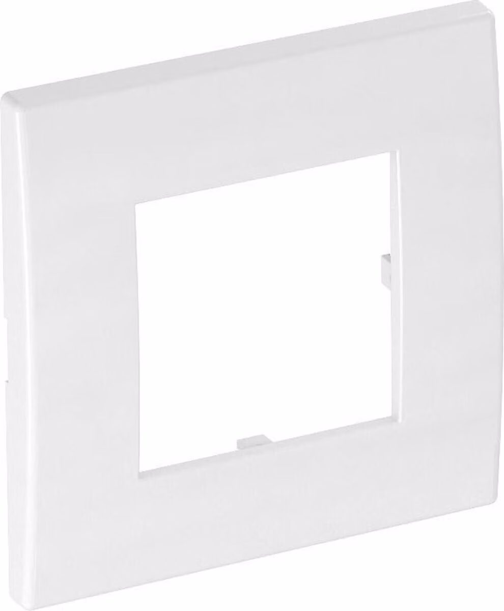 OBO Bettermann Vertr Cover frame 1gang 84x84mm rws AR45-F1 RW
