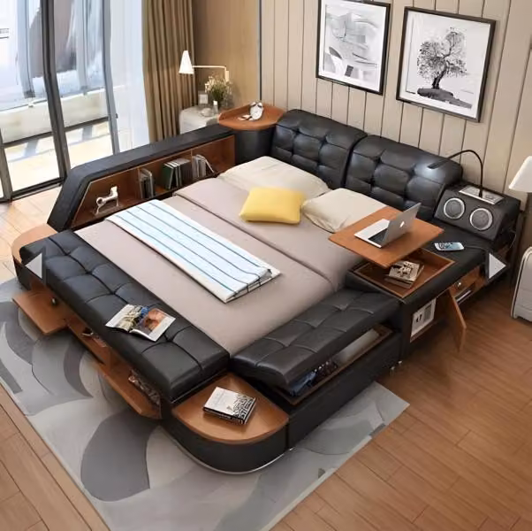 Multifunktion Betten Bett All in One Funktionsbett Sofa Doppelbett Schlafzimmer
