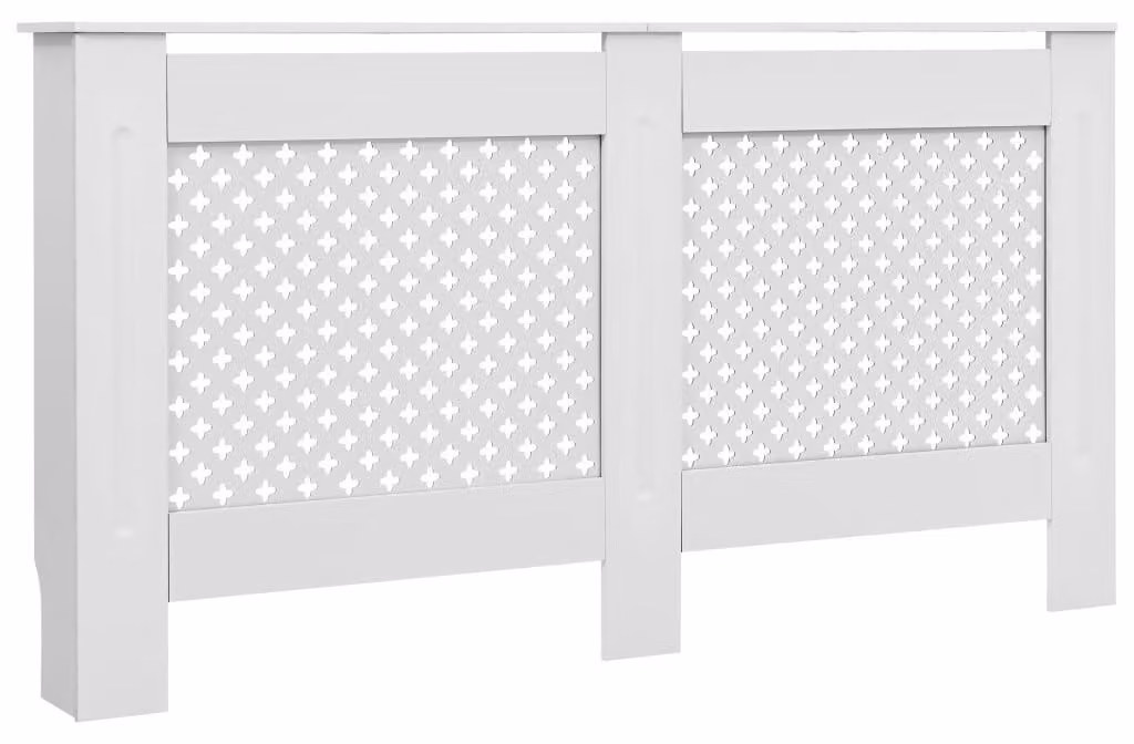 Rinnovamento radiatore - Rivestimento radiatore - Copertura radiatore - Sistema di riscaldamento rinnovato - MDF - 152x19x82 cm