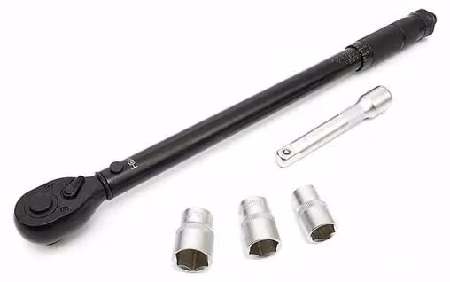 Chiave dinamometrica HBM a 5 pezzi da 1/2 pollice 28-210 Nm