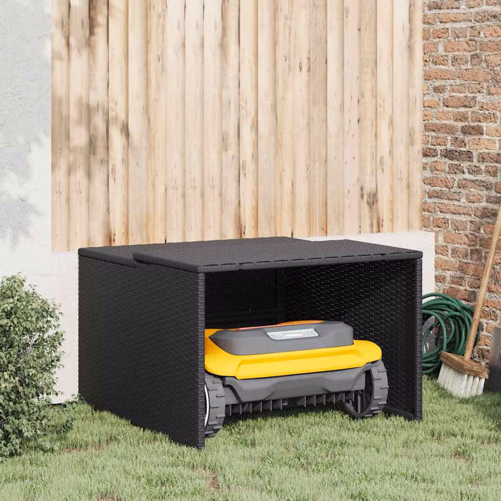 Garage per Robot Tosaerba vidaXL Nero L: 86 cm, P: 90 cm, H: 52-57 cm