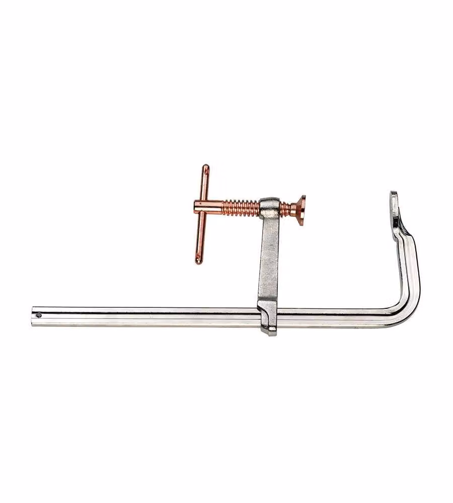 Fervi Morsetto Acciaio Temperato 600x120 mm per Meccanica e Falegnameria