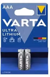 Batteria Varta Ultra Lithium AAA Silver (2pz)