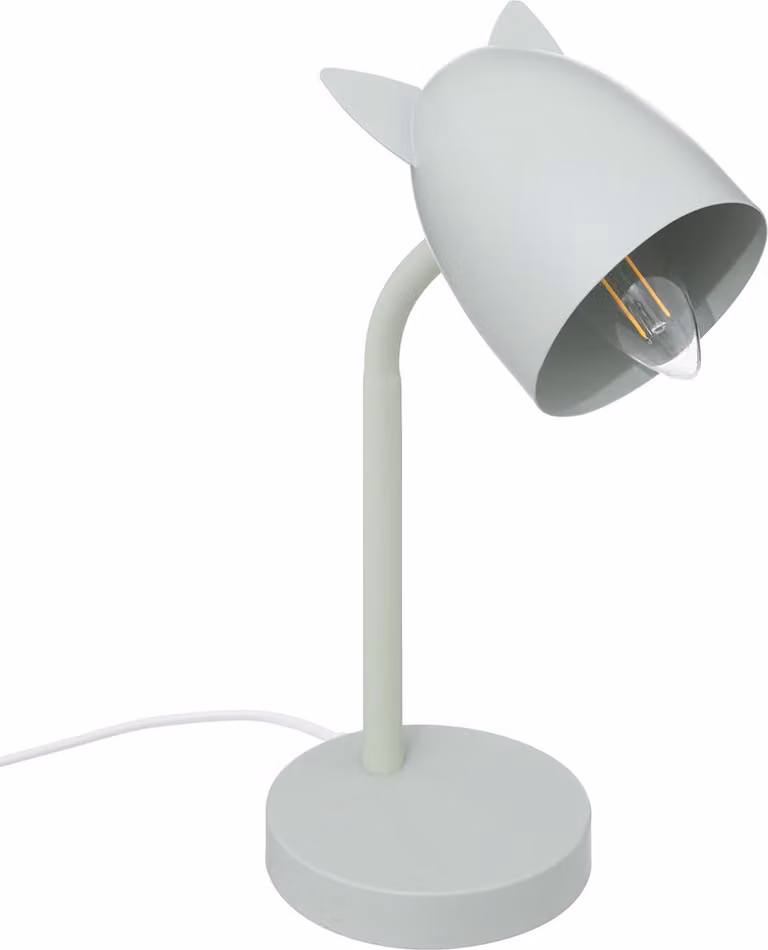 Lampada da tavolo OREILLLES ROSE, metallo, rosa