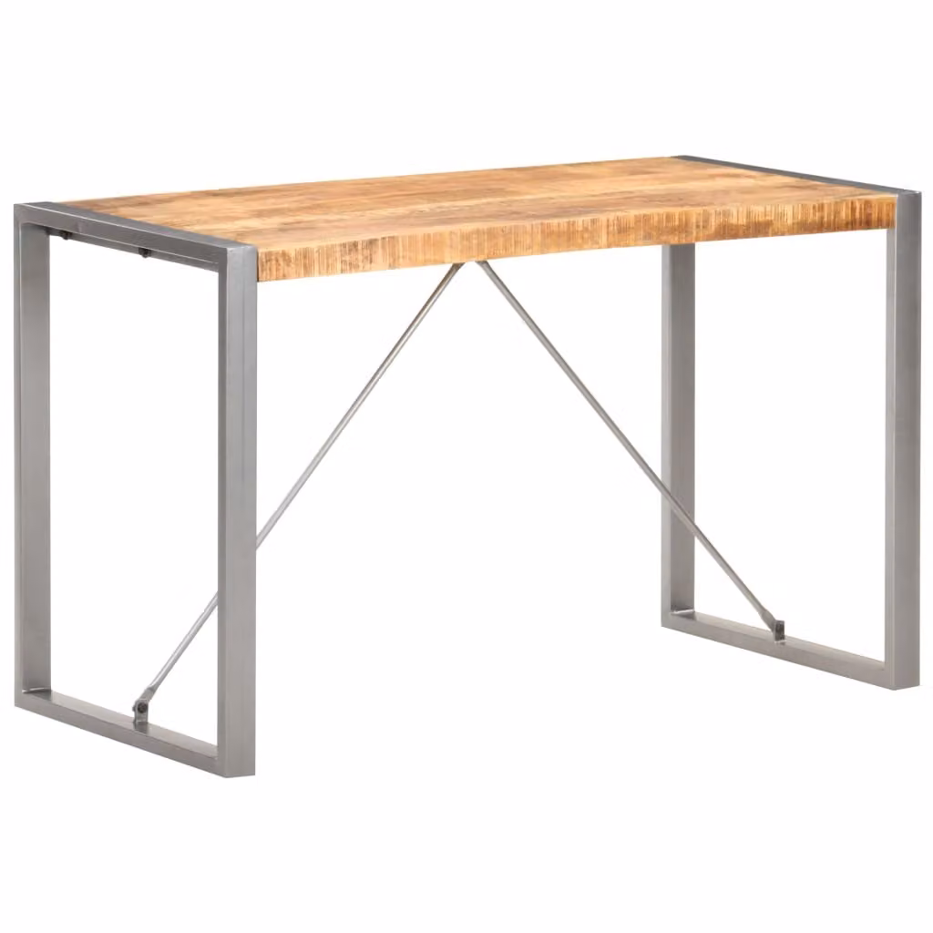 Maison Exclusive - Tavolo da pranzo 120x60x75 cm in legno massello di mango grezzo