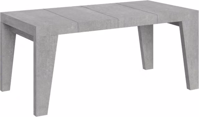 Tavolo Allungabile Moderno Giordanoshop Naxy Premium Grigio L/P/H: 130/234 x 90 x 77 cm