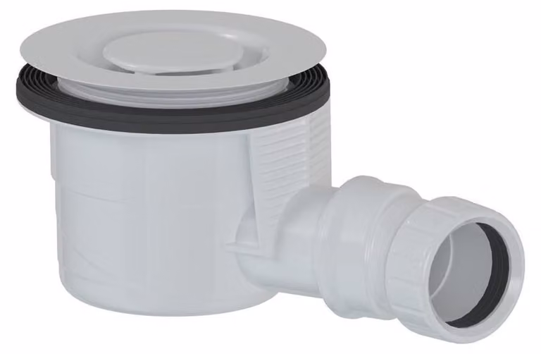 Sifone per piatti doccia Ø 90 mm, DN40, coperchio bianco